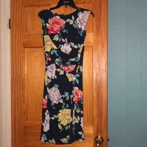Floral Easter dress, fits like a glove.